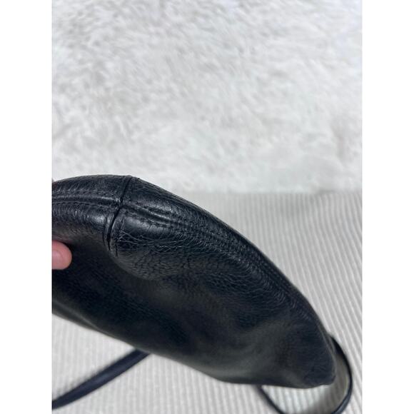 Michael Michael Kors Crossbody Bag Womens Small Black Pebbled Leather Chain - Picture 13 of 16